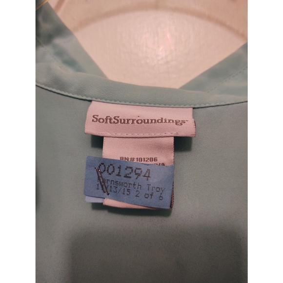 Soft surroundings long sleeve shirt - Picture 4 of 5